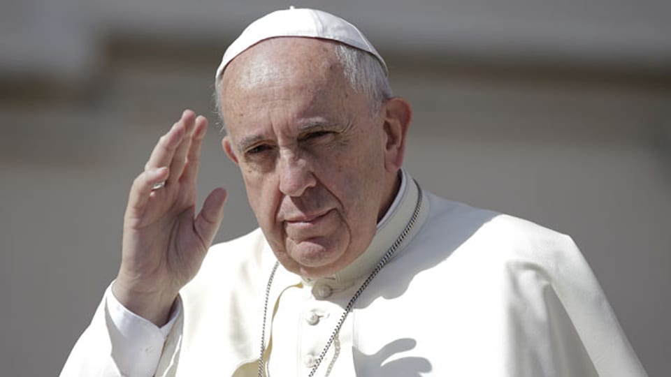 Papst Franziskus: Unter dem Klimawandel würden die Ärmsten am meisten leiden.