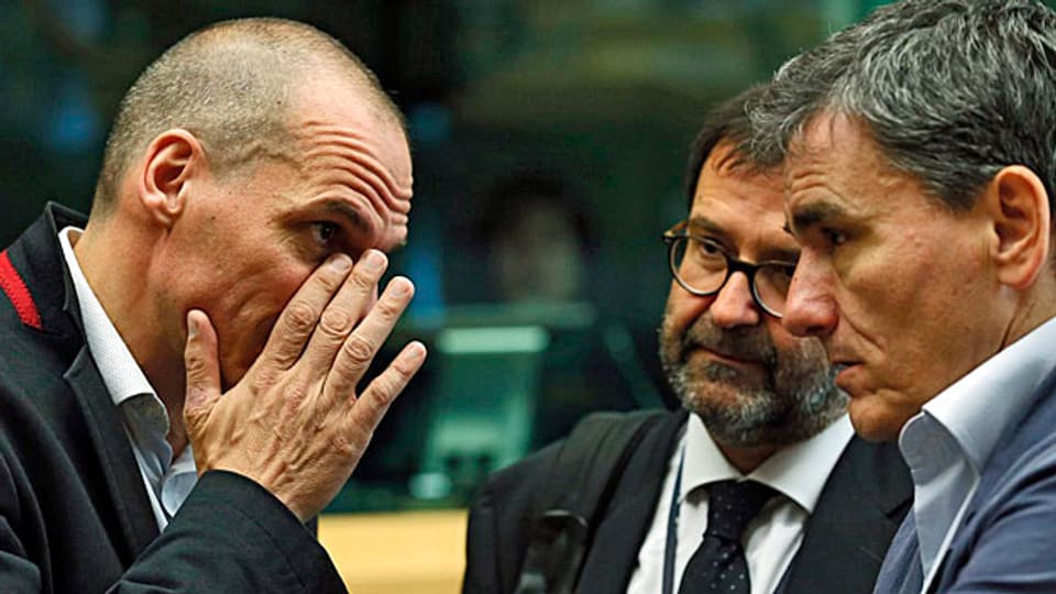 Der griechische Finanzminister Yanis Varoufakis scheint müde – vom Seilziehen um die griechischen Schulden.