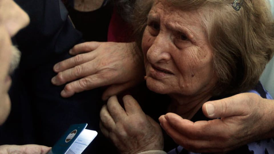 Das Abstimmungsresultat spaltet Griechenlands Bevölkerung und die EU. Eine Rentnerin sorgt sich um ihre Rente.