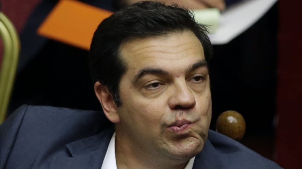 Ihm stehen wohl schwierige Wochen bevor: Griechenlands Premier Alexis Tsipras.