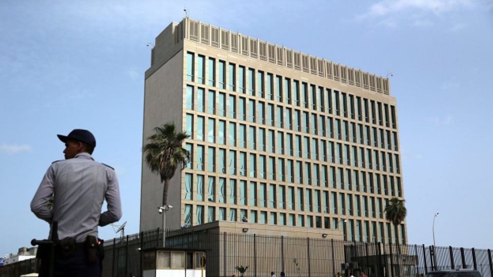 Die US-Botschaft in der kubanischen Hauptstadt Havanna.