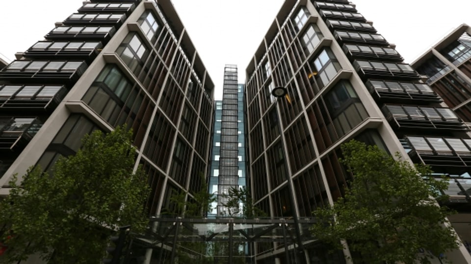 Überbauung mit Luxus-Appartements im Londoner Hyde Park.