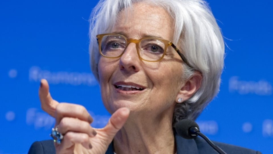 IWF-Chefin Lagarde macht sich für eine Schuldenentlastung Griechenlands stark.