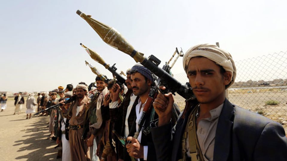 Die Huthi-Rebellen kontrollieren die meisten grossen Städte des Jemen.