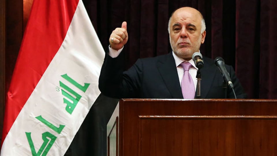 Iraks Premierminister Haider al-Abadi.