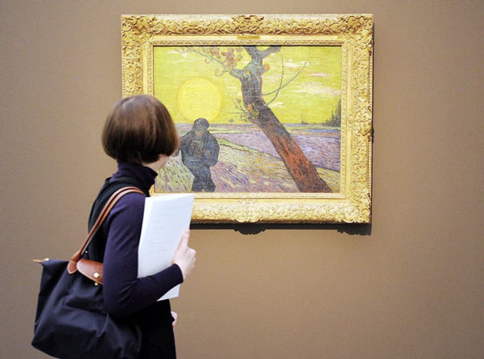 Van Gogh's "Saemann" aus der Sammlung Bührle