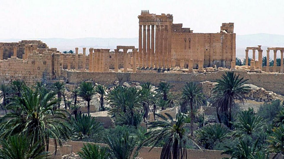 Die IS-Milizen haben einen der Tempel Palmyras zerstört.