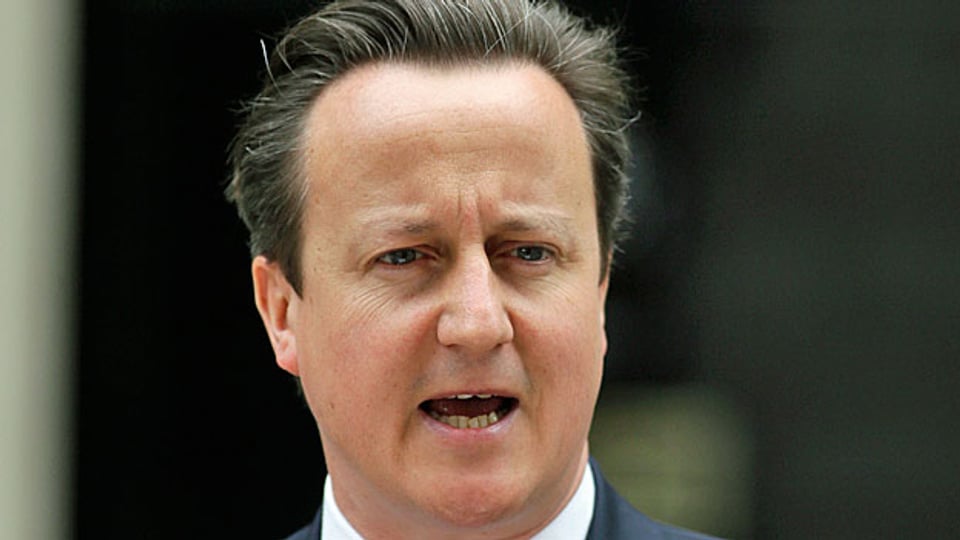 Keine Freude an den Zuwanderungszahlen im Vereinigten Königreich hat David Cameron.