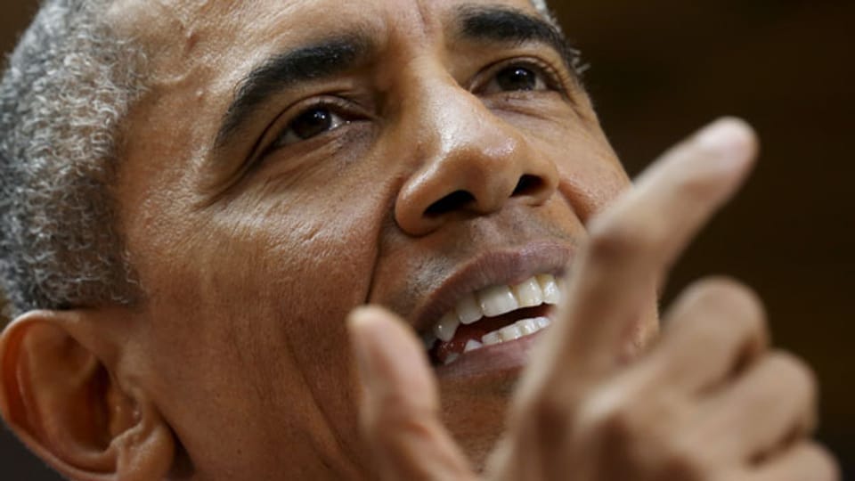 US-Präsident Obama spricht von einem «Triumph der Diplomatie», von einem «Sieg für die Sicherheit in der Welt».