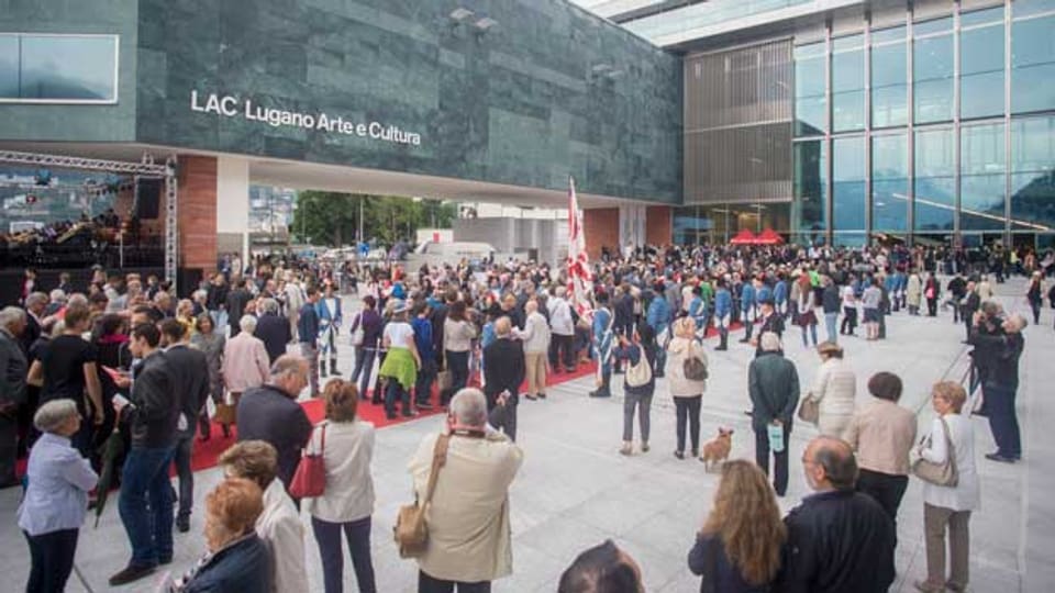 Das Tessin hat ein neues Kulturzentrum - das Lugano Arte e Cultura LAC.