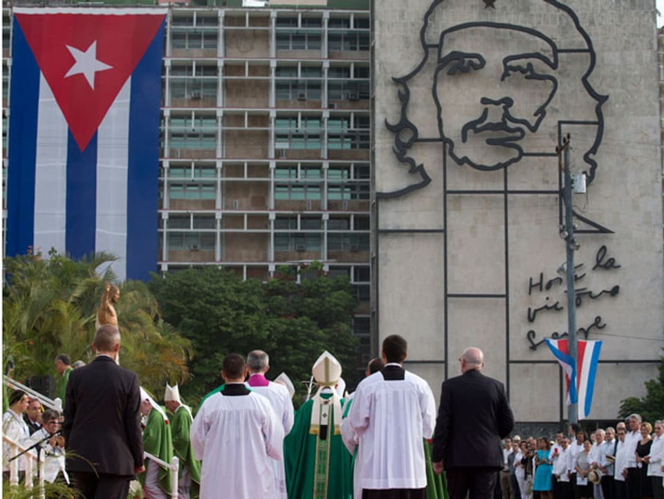 Papstfeier in Havanna