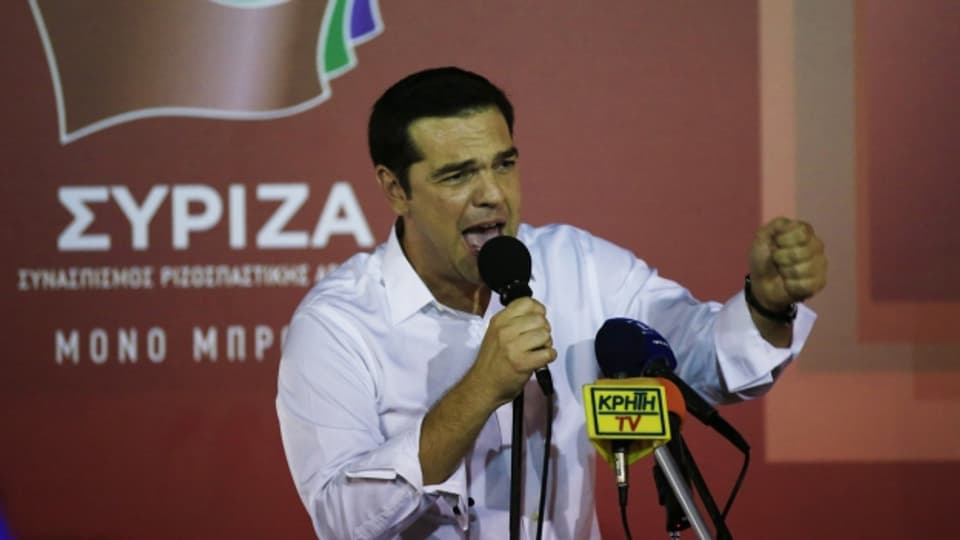 Macht sich jetzt auf die Suche nach Koalitionspartnern: Alexis Tsipras.