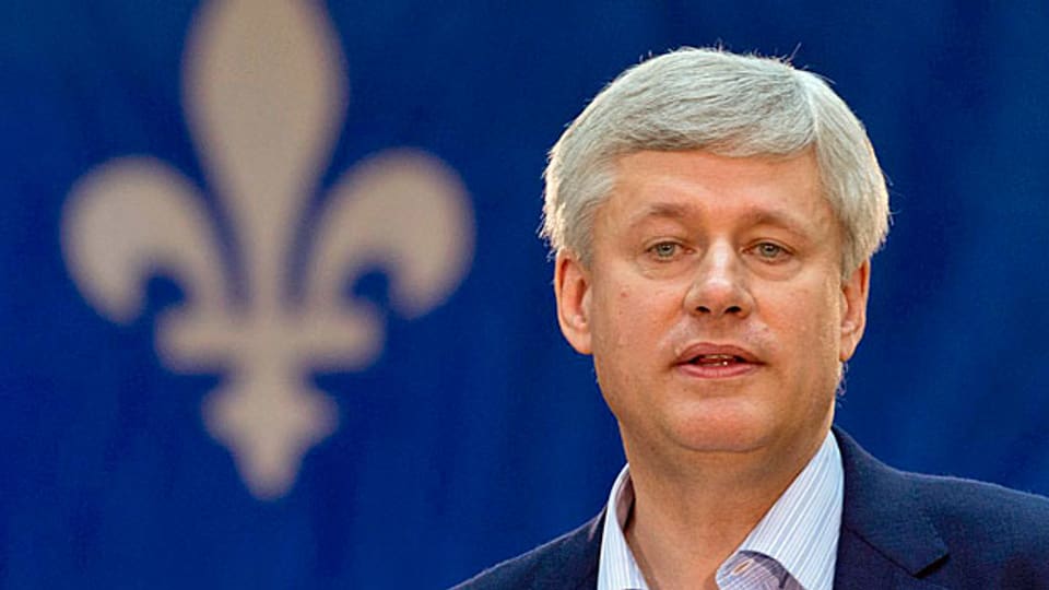 Kanada verändert sein Gesicht - Nicht nur friedfertig, sondern wehrhaft: Premier Stephen Harper.