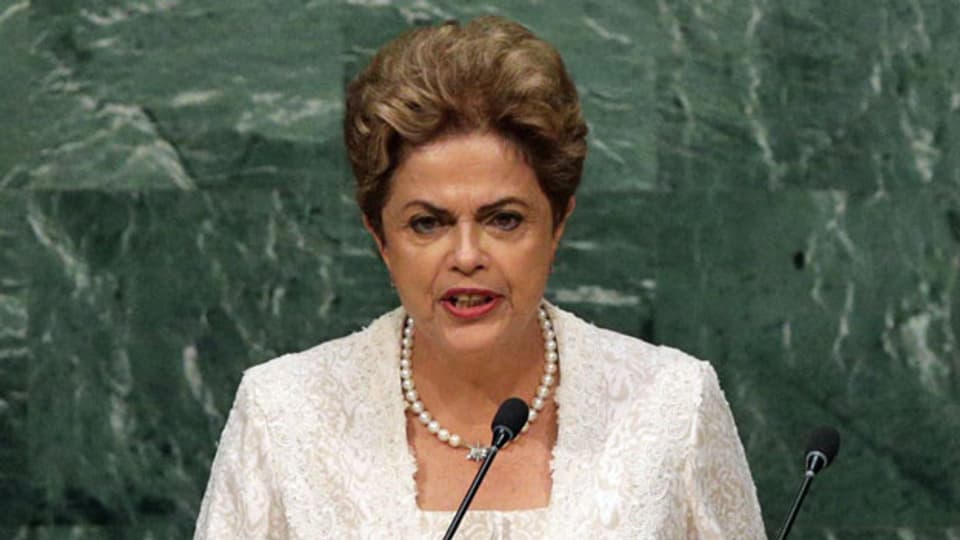 Gegen die brasilianische Präsidentin Dilma Rousseff wird wegen Korruptionsverdacht ermittelt.