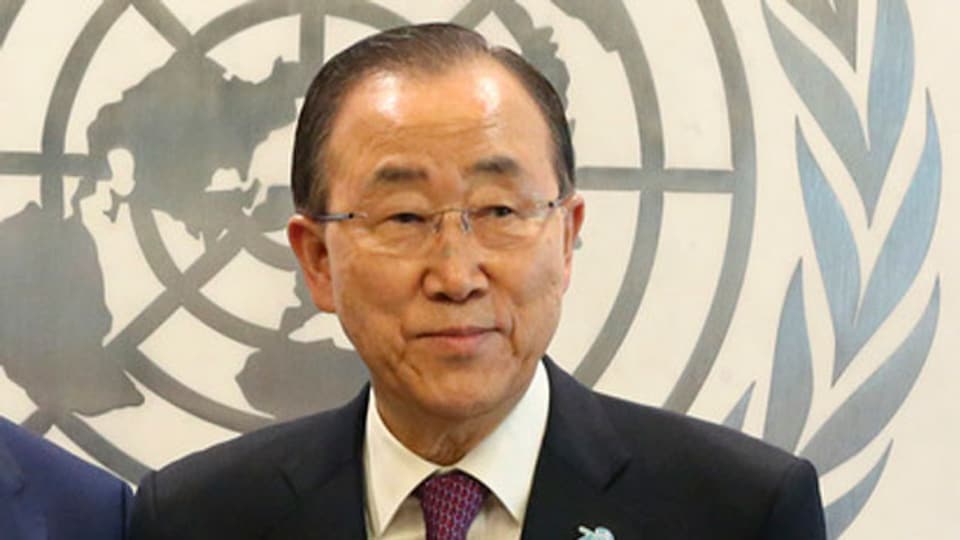 Uno-Generalsekretär Ban Ki-Moon.