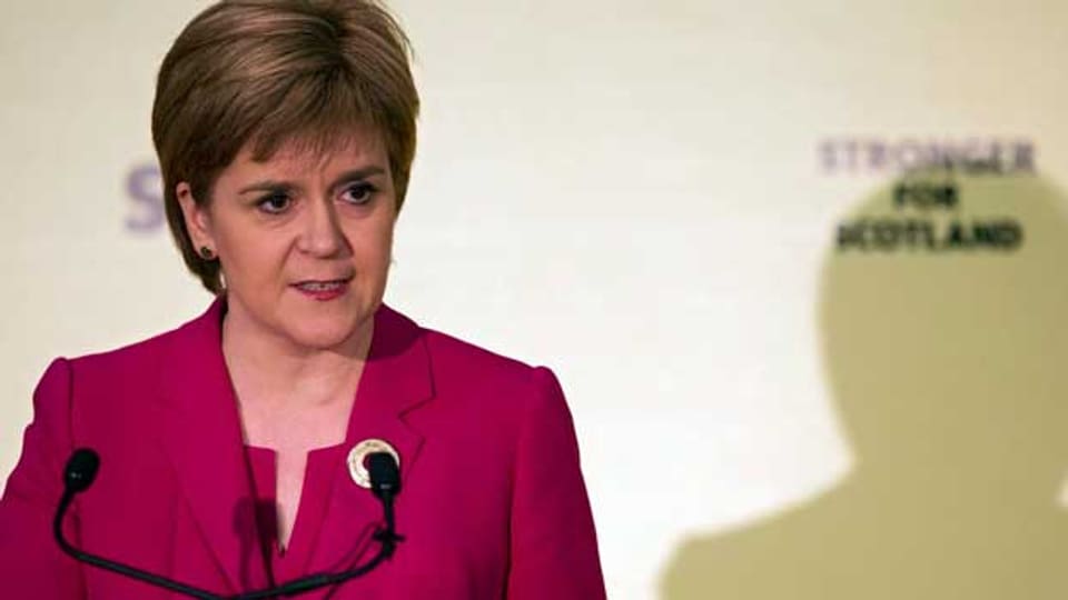 Die schottische Regierungschefin und Chefin der SNP, Nicola Sturgeon, reitet von Erfolg zu Erfolg.