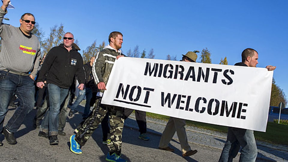 Längst nicht allen Schweden sind die Flüchtlinge willkommen.