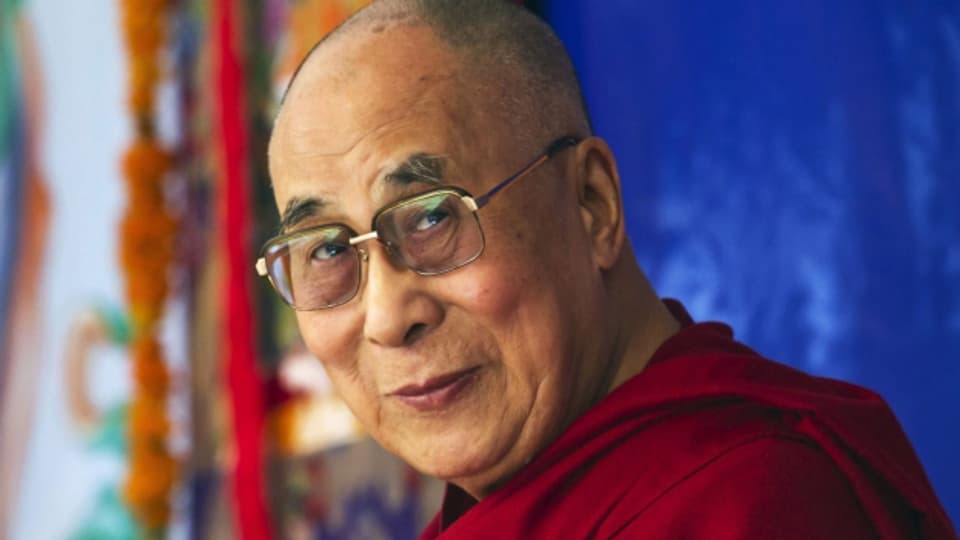 Der 80-jährige Dalai Lama, geistliches Oberhaupt der Tibeter.