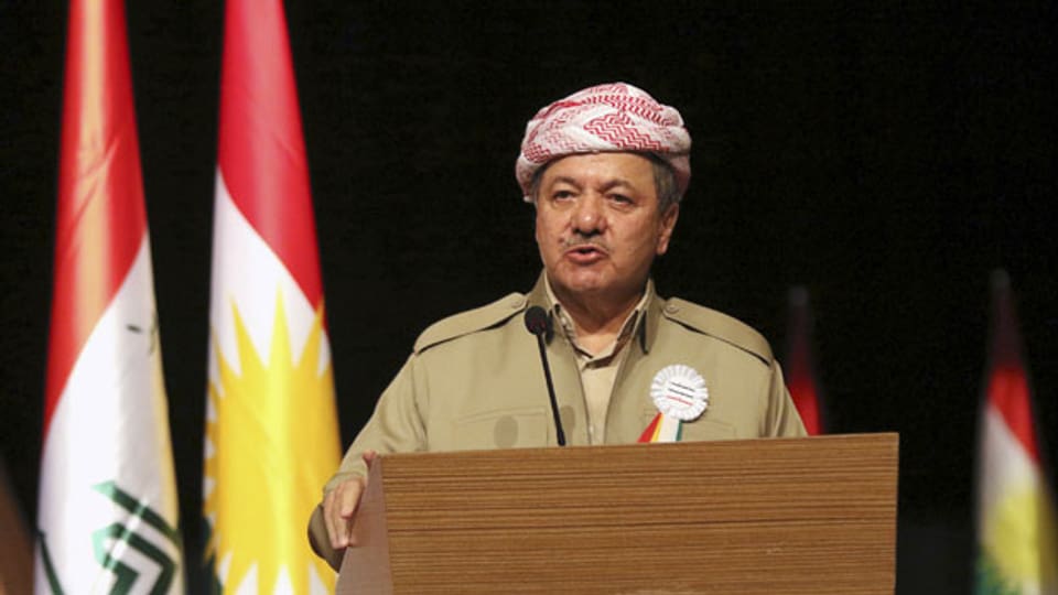Der irakisch-kurdische Regionalpräsident Massud Barsani.