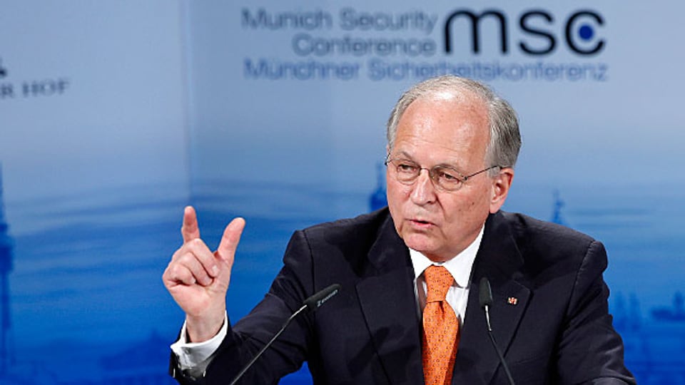 Der Spitzendiplomat der Sicherheitspolitik: Wolfgang Ischinger