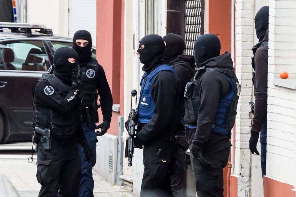 Die Sicherheitsmassnahmen in Belgien wurden nach den Terroranschlägen in Paris erhöht.