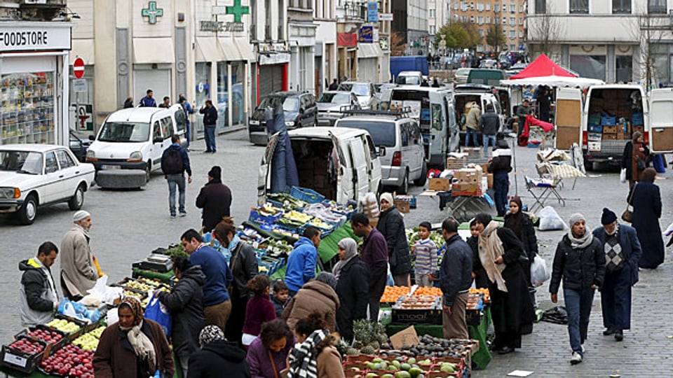 Molenbeek sei eine multikulturelle Gemeinde - und impeccable, tadellos, sagt ein Wirt im Brüsseler Quartier.