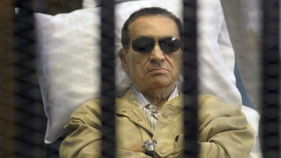 Millionen des früheren ägyptischen Machthabers Mubarak sind auf Schweizer Konten gesperrt.