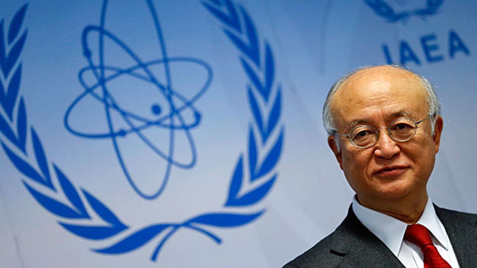 Die Internationale Atomenergie-Behörde ist überzeugt: Ungeachtet eines geheimen Kernwaffenprogramms ist der Iran nie auch nur in die Nähe der Atombombe gelangt. Bild: IAEA-Direktor Yukiya Amano.
