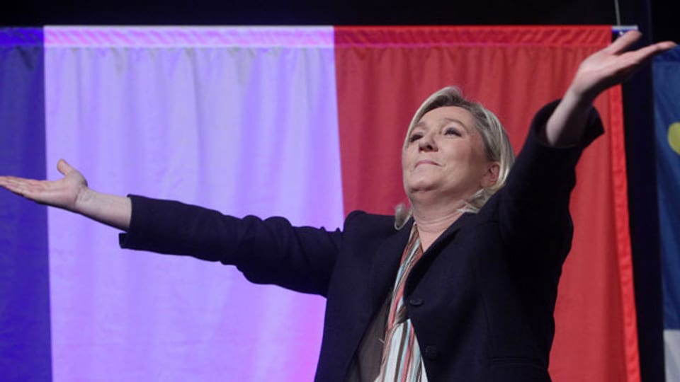Marine Le Pen, Parteipräsidentin der rechtsextremen Front National.