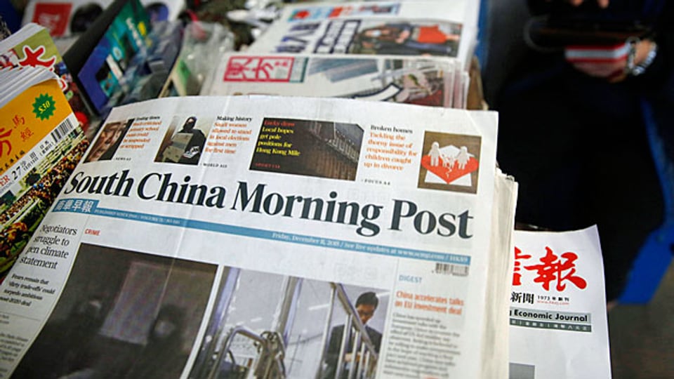 Für viel Geld hat sich Alibaba die  «South China Morning Post» gekauft.