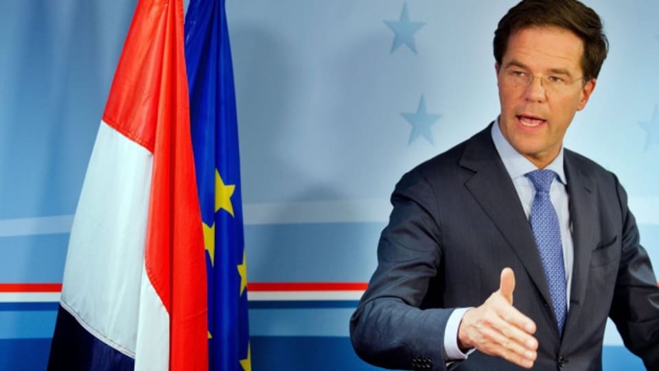 Sein Land übernimmt ab Januar die EU-Ratspräsidentschaft: Mark Rutte.