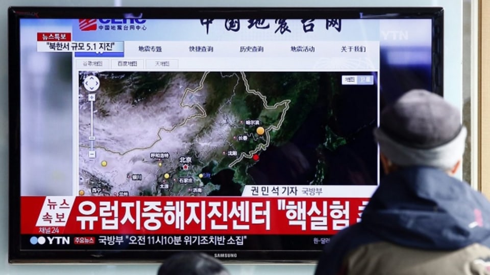 Die Meldung des Tages: Nordkorea testet eine Wasserstoffbombe.