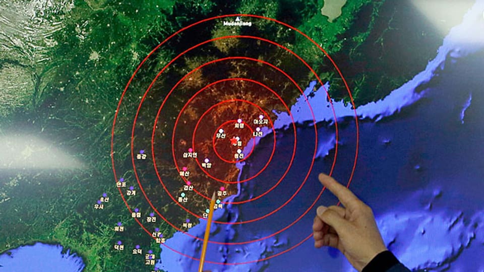 Eine Wasserstoffbombe zu zünden, verstösst gegen internationales Recht - und eigentlich auch gegen die Vernunft. Das nordkoreanische Regime will es trotzdem getan haben. Das lässt in der internationalen Gemeinschaft Hektik ausbrechen.