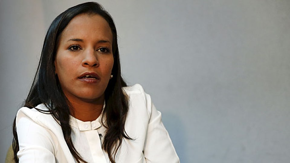 Marialbert Barrios, die jüngste Vertreterin der Opposition im neuen venezolanischen Parlament.