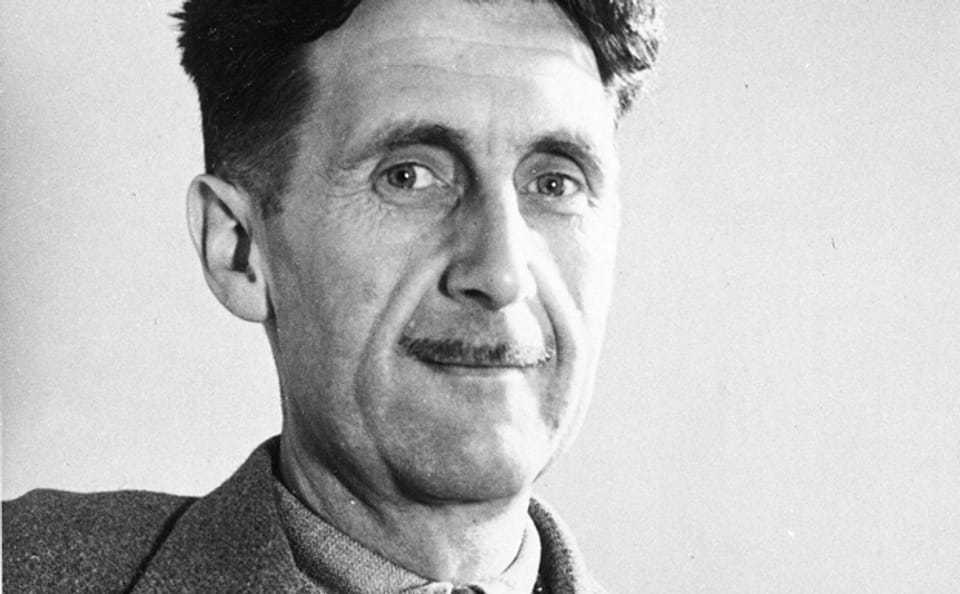 Portrait-Foto von George Orwell