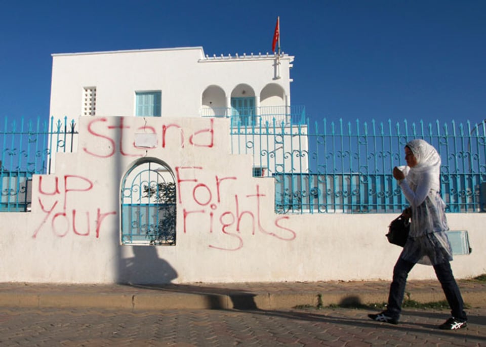 In Sidi Bouzid, dem Geburtsort der tunesischen Revolution