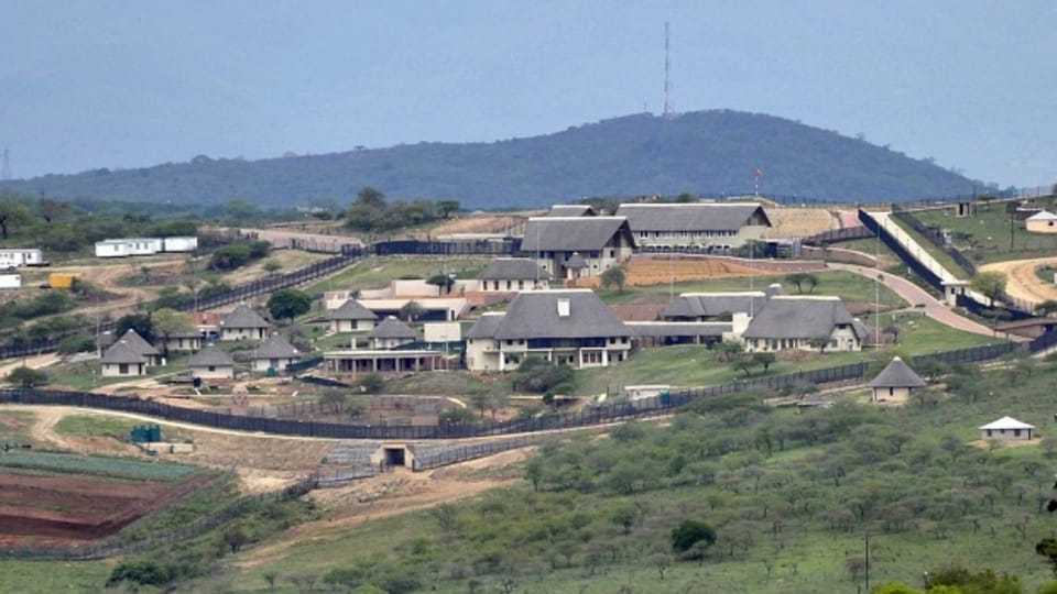 Das Privatanwesen von Südafrikas Präsident Jacob Zuma in Nkandla in der Provinz Kwazulu Natal (Aufnahme vom September 2012).