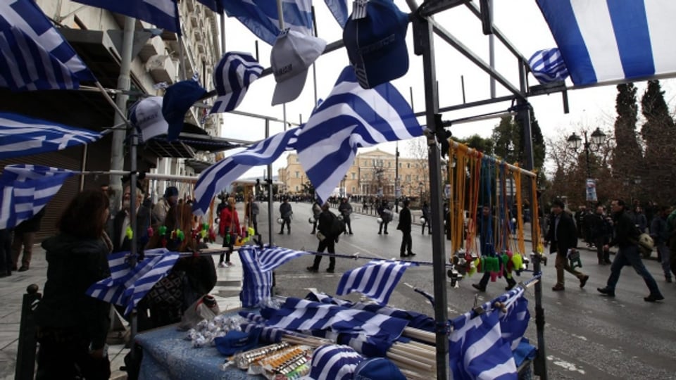 Demonstrieren gegen die Regierung Tsipras - viele in Griechenland waren am Donnerstag auf der Strasse.