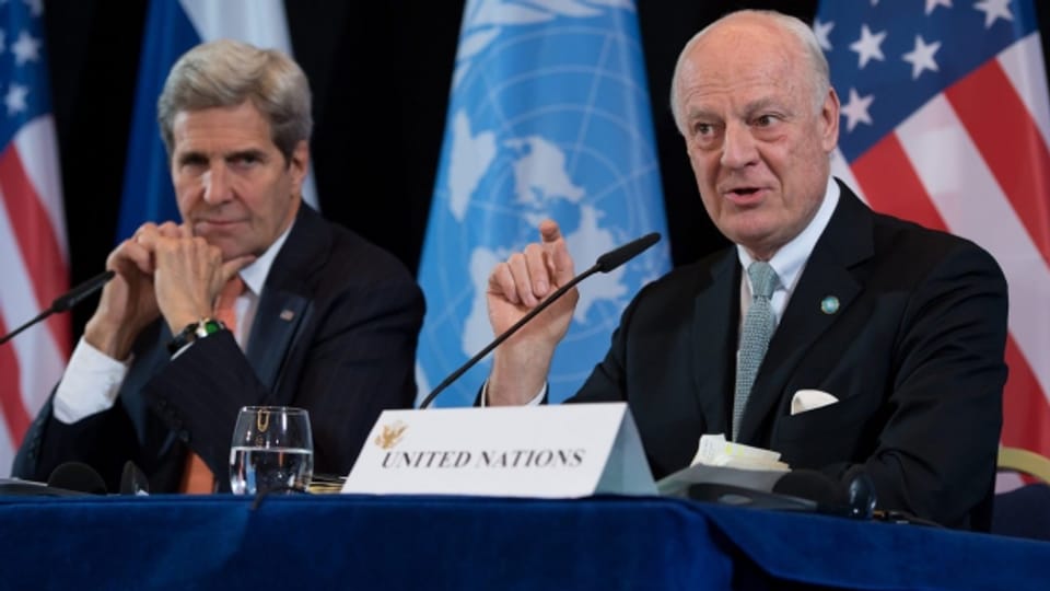 UNO-Sondergesandter kündigt Pläne für Waffenruhe an