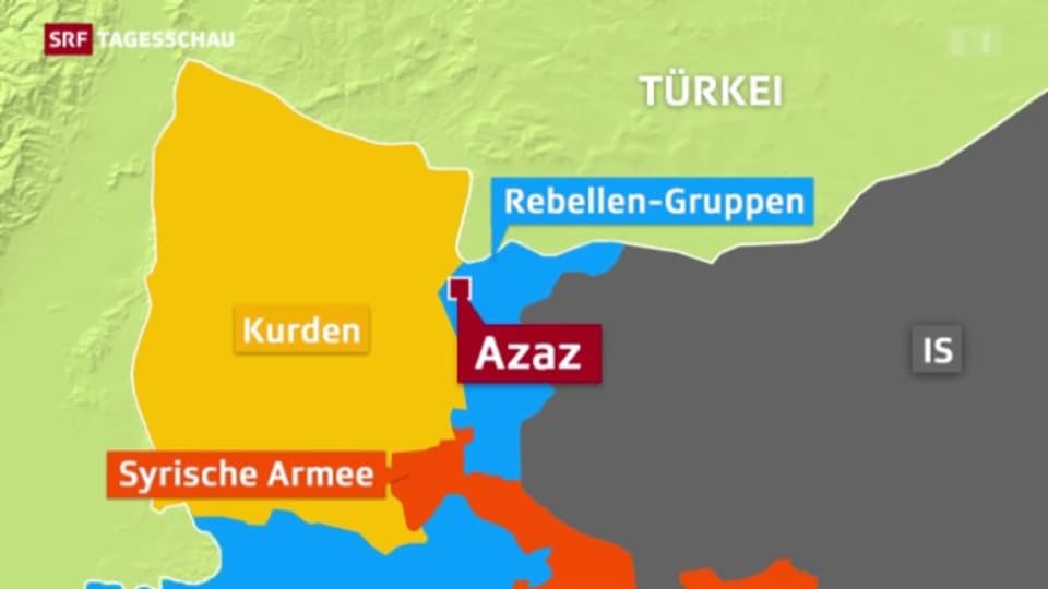 Die türkische Armee geht seit Tagen gegen Stellungen der Kurdenmiliz YPG im Norden Syriens vor.