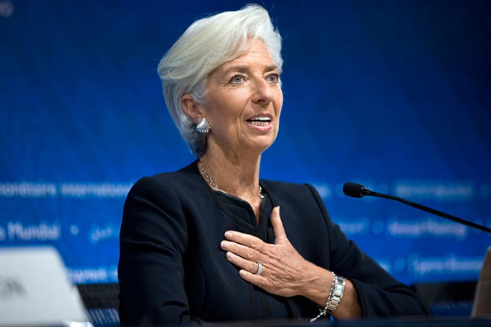 Die Französin Christine Lagarde