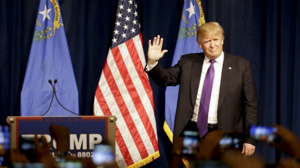 Donald Trump ist Sieger der Republikaner in den Vorwahlen in Nevada