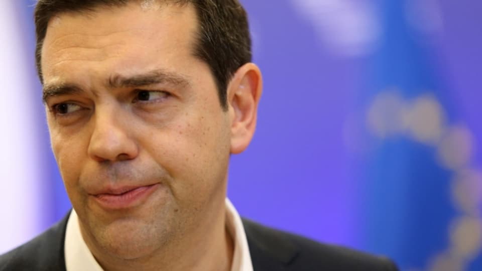 Alexis Tsipras richtet scharfe Worte an die Adresse der EU.