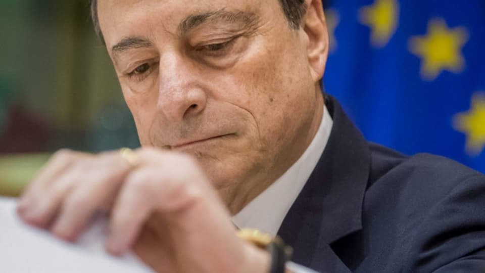 EZB-Chef Mario Draghi wird heute über die künftige Geldpolitik der EZB informieren.