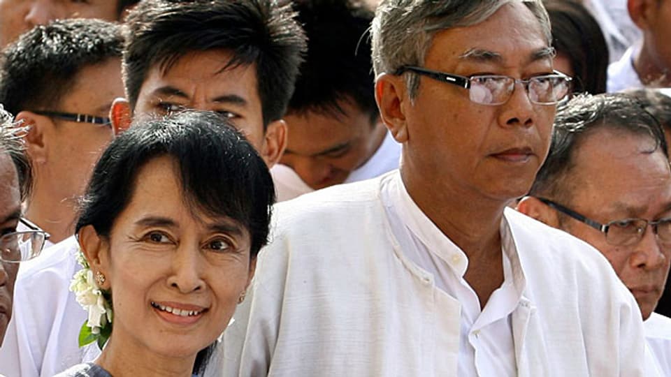 Aktive Politik war für Htin Kyaw bisher etwas für die anderen. Nun soll er aber Präsident werden. Dass er wenig Ambitionen und kaum Erfahrung hat, ist Wahlsiegerin Aung San Suu Kyi gerade recht.