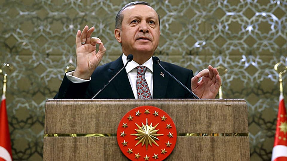 Der türkische Präsident Erdogan. In der Türkei wiederholt sich die Wiederholung.