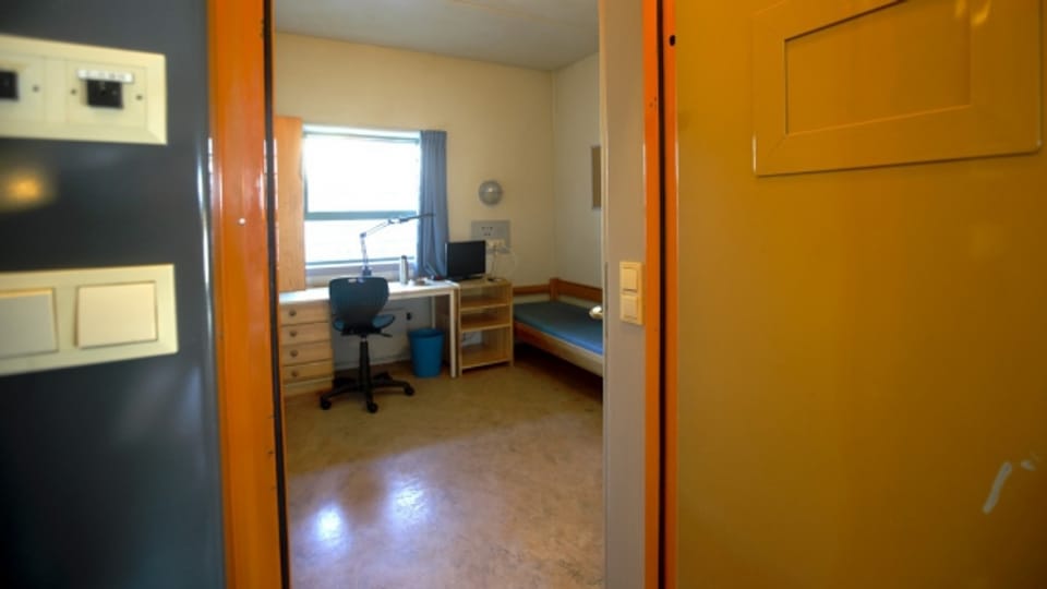 In einer solchen Gefängniszelle im Gefängnis in Skien verbüsst Breivik seine Strafe.