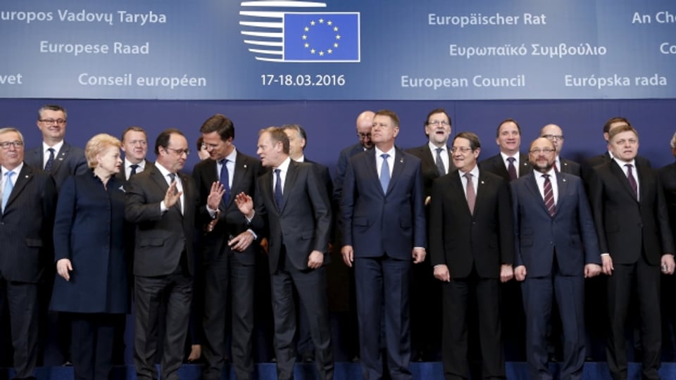 Bei ihrem Treffen in Brüssel haben die EU-Staats- und Regierungs-Chefs ihre Positionen gegenüber der Türkei abgeglichen.