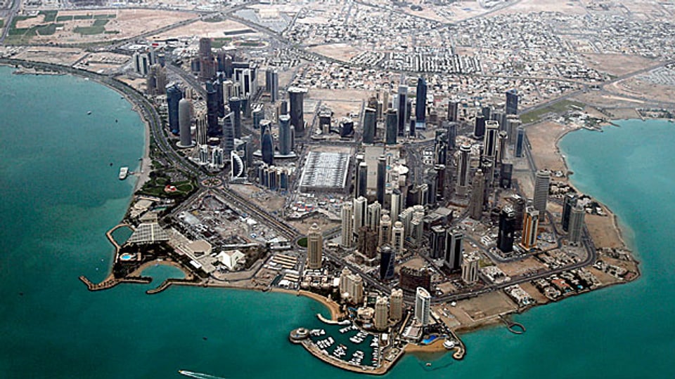 Ist es ein Widerspruch - oder vielleicht ein Hoffnungsschimmer, dass Katar sich öffnet? Bild: Doha, die Hauptstadt Katars.