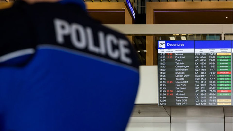 Nach den Anschlägen im Flughafen Brüssel wurden auch andernorts die Kontrollen verstärkt.